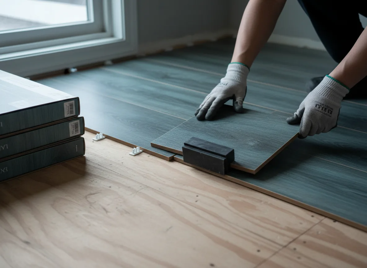 Luxury Vinyl Plank Installation company in Cogswell, ND